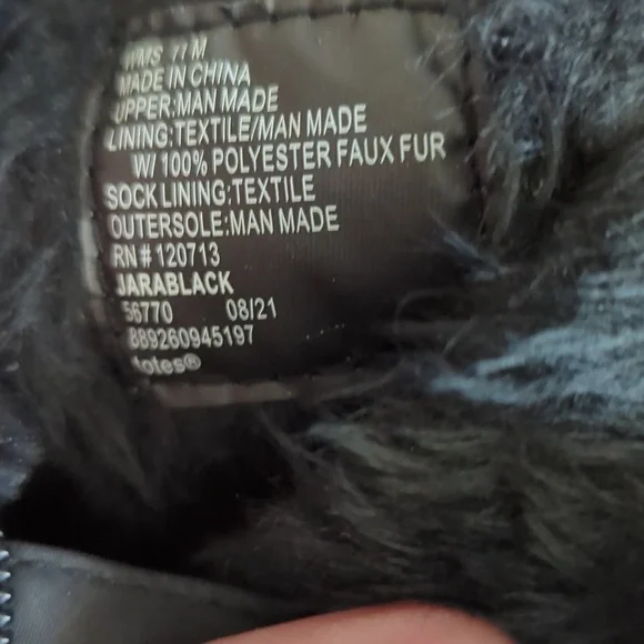 Totes Women's Jarablack Waterproof boots - Picture 7 of 7